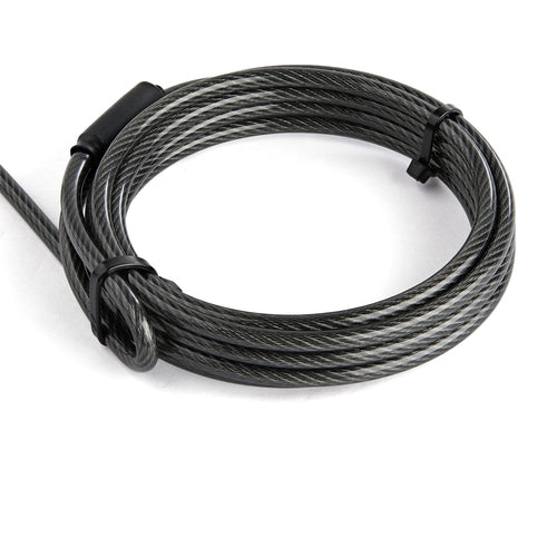 StarTech.com 6.5' (2m) Laptop Cable Lock - Nano Slot Compatible 4 Digit Combination Security Cable Lock - Serialized Anti-Theft Vinyl Coated Steel Cable Lock for Nano Slot Computer/Device StarTech.com 6.5' (2m) Laptop Cable Lock - Nano Slot Compatible 4 Digit Combination Security Cable Lock - Serialized Anti-Theft Vinyl Coated Steel Cable Lock for Nano Slot Computer/Device